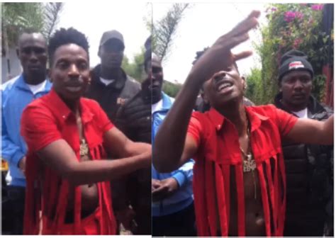 Eric Omondi Left With Busted Lip In Alleged Fight With Harmonize
