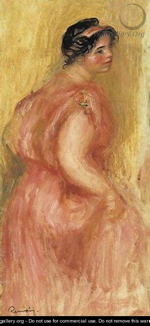 Gabrielle En Tunique Rouge Pierre Auguste Renoir