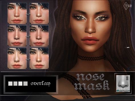 The Sims Resource Nose Mask 11