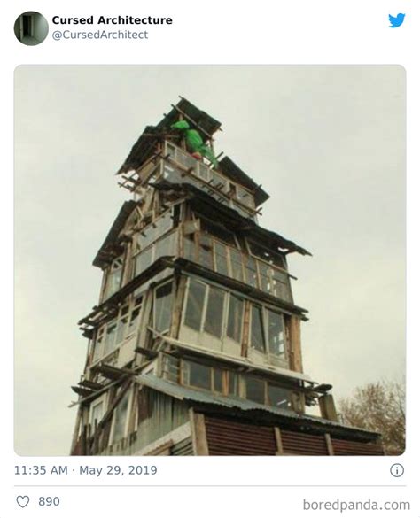 30 Terrible Examples Of Architecture Shared By The Cursed Architecture