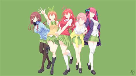 The Quintessential Quintuplets Group By Vk For Da Win On Deviantart