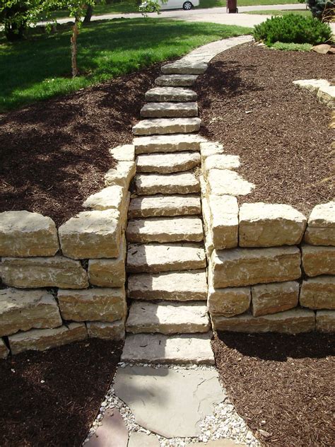 Homepage Landscape Stairs Stone Walls Garden Landscaping Retaining