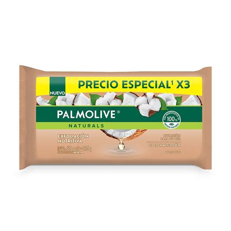 Jabón En Barra Suavidad Exfoliante Palmolive Naturals