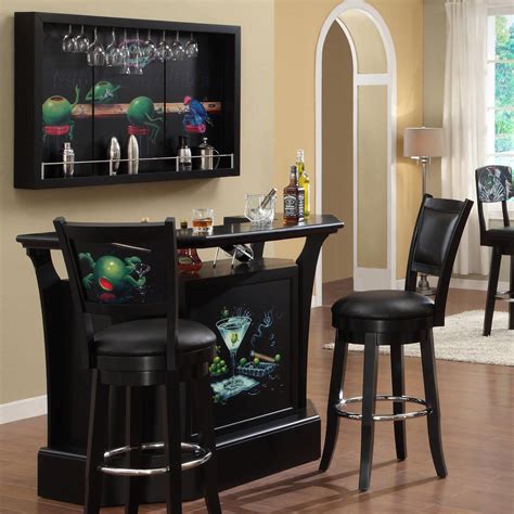 Eci Goddard Home Bar Black Smallhomebardecorations Home Bar