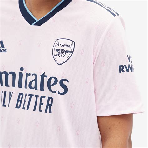 Adidas Arsenal Fc 3rd Authentic Jersey Clear Pink End