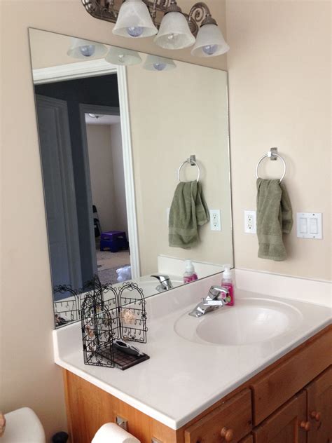 Diy Mirror Frame Bathroom 10 Diy Ideas For How To Frame That Basic Bathroom Mirror We Just