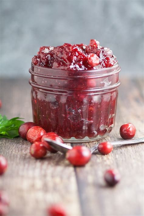 Easy Homemade Cranberry Sauce Recipe 4 Ingredient Recipe