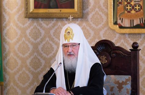 His Holiness Patriarch Kirill Of Moscow And All Russia Chairs A Regular