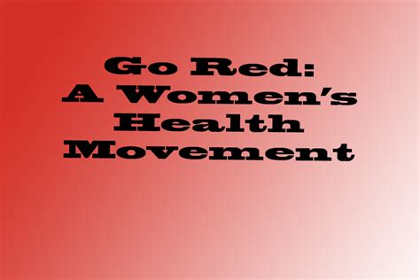 Go Red Womens Health Awareness Brahma News
