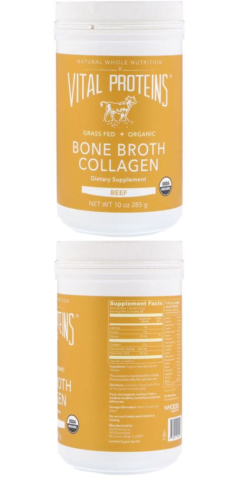 Bone Broth Collagen Beef Oz G By Vital Proteins Bone Broth