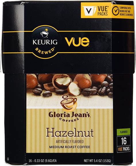 Keurig Gloria Jean S Coffee Hazelnut Vue Pack Count Oz