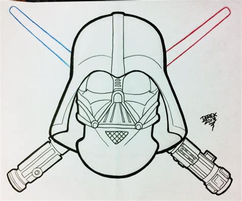 Ways To Draw Darth Vader Artofit