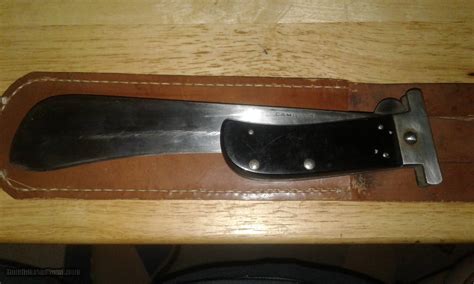 WW2 Camillus Pilot survival machete