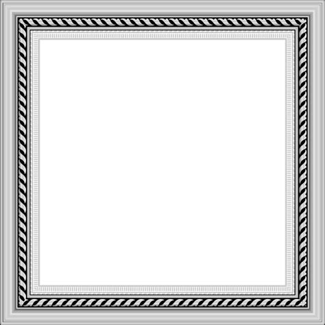 Silver Frame Png Clipart Png Mart