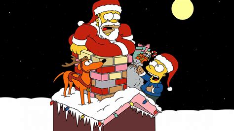 The Simpsons Christmas Wallpapers Top Free The Simpsons Christmas