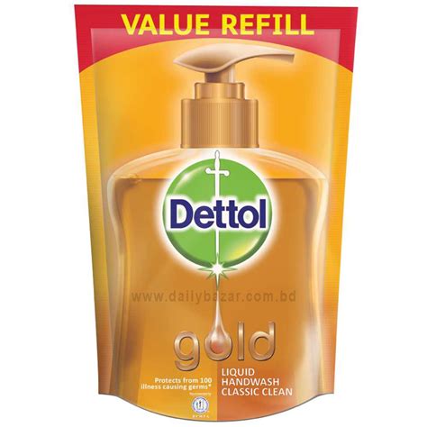 Dettol Handwash Gold Liquid Soap Refill 170 Ml Daily Bazar Retail