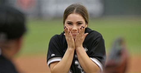 Mckayla Maroney Flipped Dipped Flashed Abs On This St Pitch For