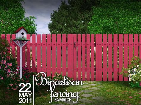 Apples Bipartisan Fencing Sims 4 Sims Cc Sims Mods