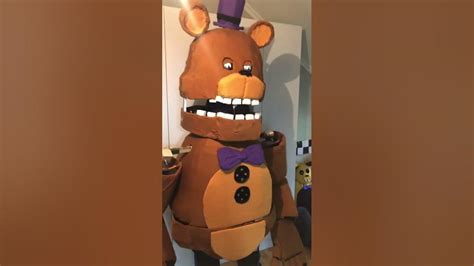 Fredbear In Costume Mode Fredbear Cosplay Fredbear Irl Spring Lock