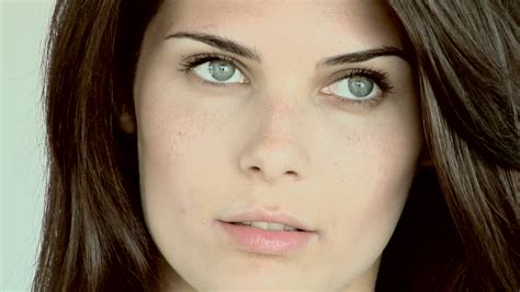 Beautiful Green Eyes Of A Stock Footage Video 100 Royalty Free