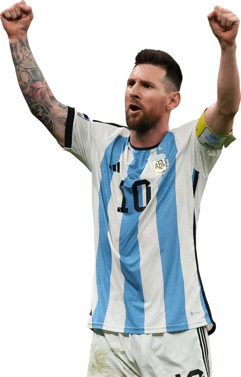 Lionel Messi Football Render 87657 Footyrenders Images And Photos Finder