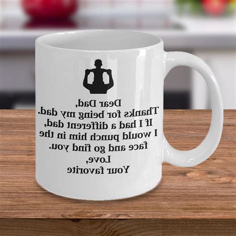 dear dad fathers day coffee mug cup funny