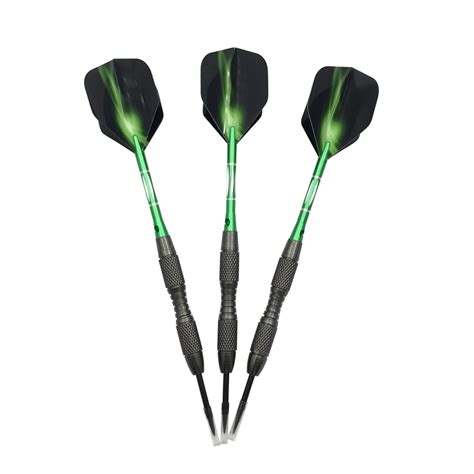 Big Green Man Steel Darts And 3pcs With Professional Dart Dimensions