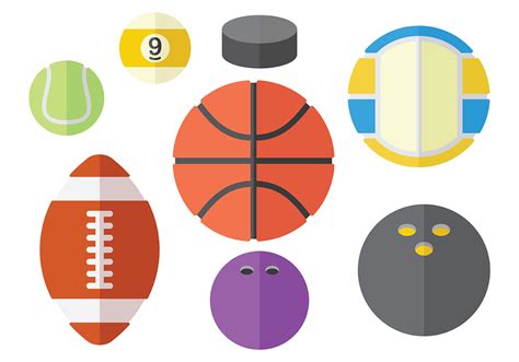 Free Sports Icons Vector 115323 Vector Art At Vecteezy