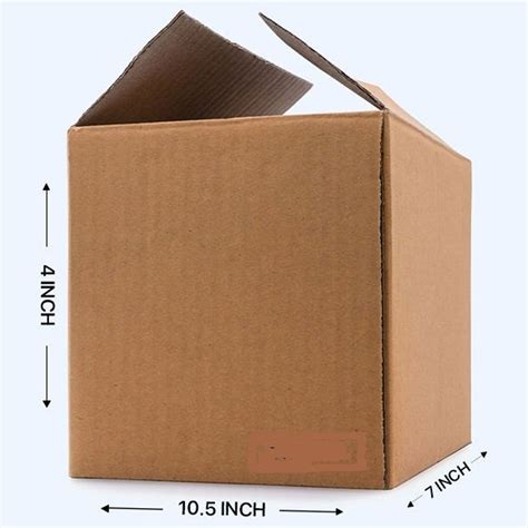 Brown Plain Corrugated Packaging Box At Rs 20piece Corrugated And