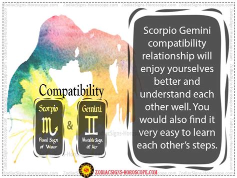 Scorpio And Gemini Compatibility Love Life Trust And Patibility