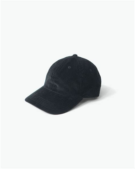 Corduroy Baseball Cap Ma21104 Black The Signet Store