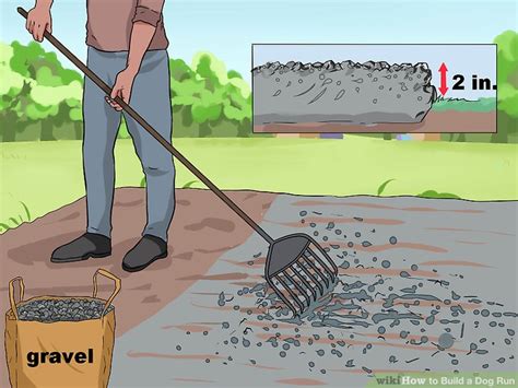 What to put on the ground in a dog run? How to Build a Dog Run: 15 Steps (with Pictures) - wikiHow