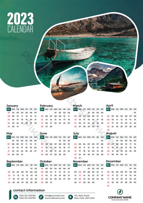 Wall Calendar 2023 Design Print Template Eps Free Download Pikbest