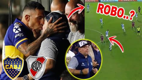 Los festejos de river campeón en el obelisco y el monumental. EL BESO DE MARADONA Y CARLOS TEVEZ Y LA GALLINITA ...