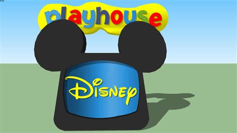 Playhouse Disney Logo Edited 3D Warehouse