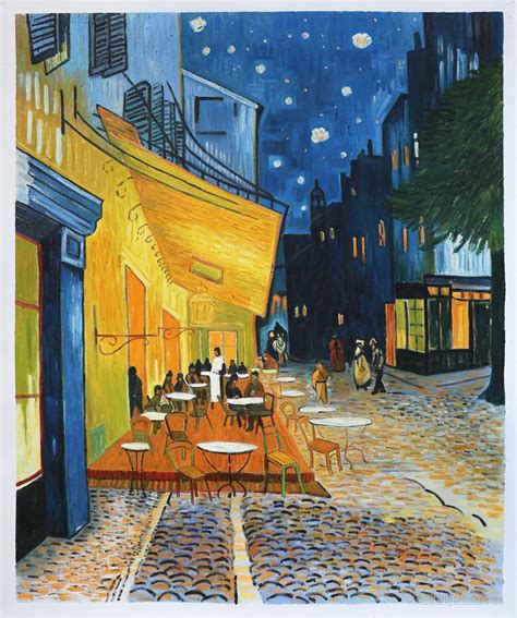 Cafe Terrace on the Place du Forum, Arles, at Night - Vincent van Gogh