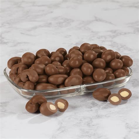 Milk Chocolate Covered Cashews Tin Chocolate Covered Nuts Miles Kimball