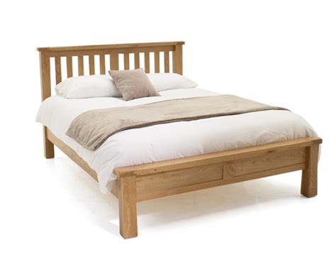 Oslo Low End Oak Bed Frame