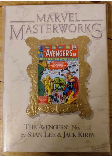 Marvel Masterworks Vol 4 Avengers Vols 1 10 Hardcover Nm Eventeny