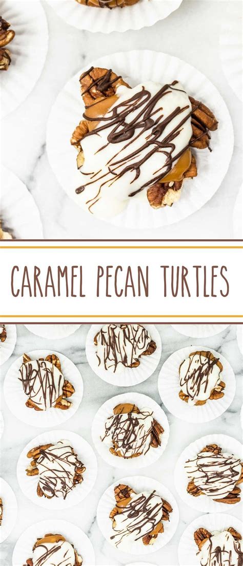 The recipes using kraft caramels can be served at any party, sudden guest arrival, and also in an outdoor campfire. Caramel Pecan Turtles | Recipe | Caramel pecan, How sweet ...