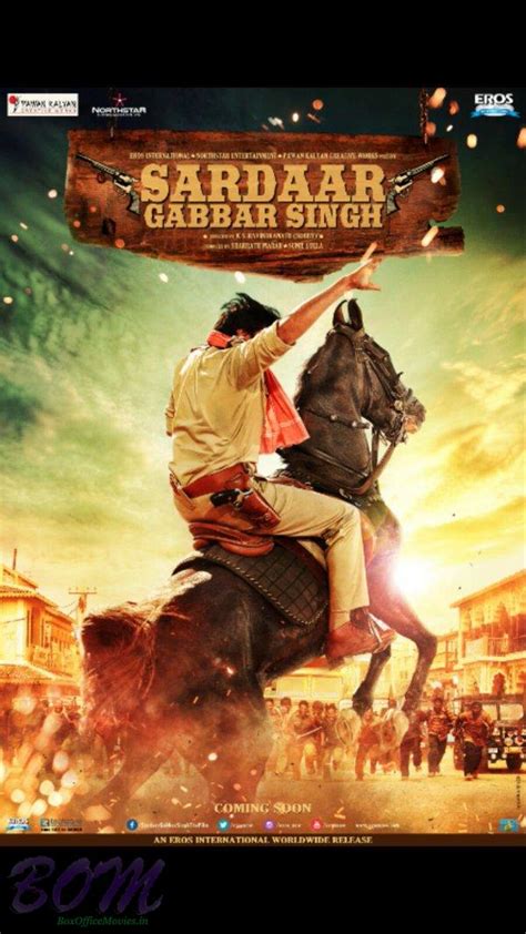 Sardaar Gabbar Singh Movie Poster Photo Bom Digital Media Entertainment