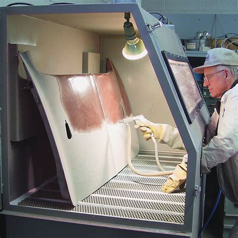 Get the job done now! USA 1536 Champion Abrasive Blasting Cabinet | Skat Blast Inc.