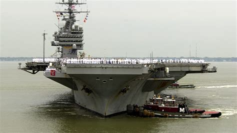 Us Defense Secretary Visits Carrier In Disputed Waterway Today