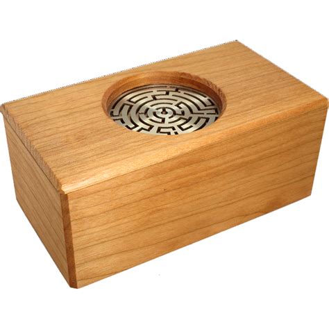 Cherry Maze Box Limited Edition Wooden Puzzle Boxes Puzzle Master Inc