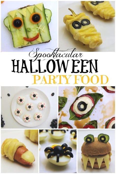 Such An Awesome Collection Of Halloween Party Recipes I Especially