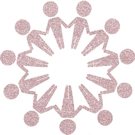 Download Transparent Decorative Circle Png People Holding Hands In