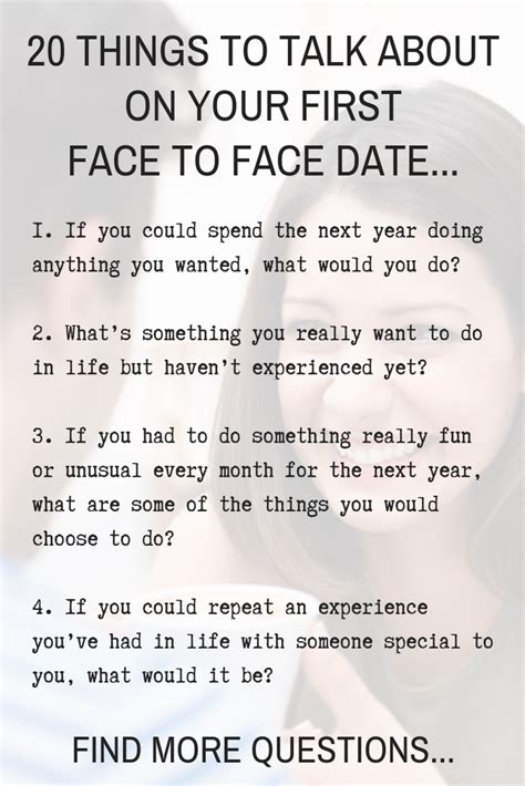20 Things To Talk About When You Meet For The First Time Relationship Killers Questions To