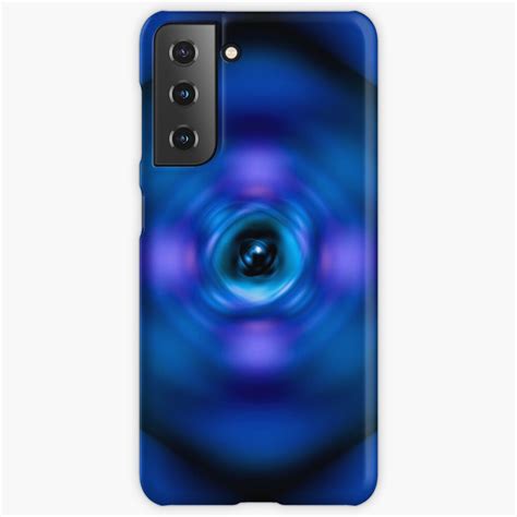 Blue Spinning Atom Samsung Galaxy Phone Case For Sale By Steveball