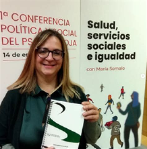 Marta Alguacil Tesorera Del Consejo General Del Trabajo Social Expone