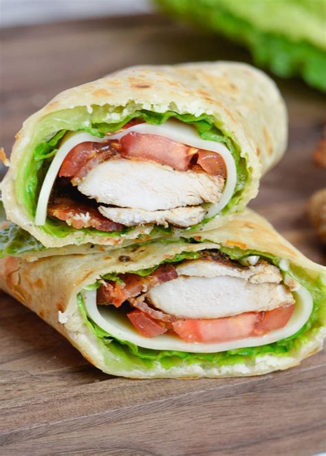 Chicken Caesar Salad Wrap Easy Wrap Recipes